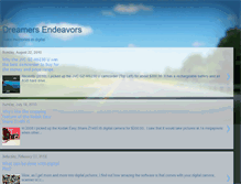 Tablet Screenshot of dreamersendeavors.blogspot.com