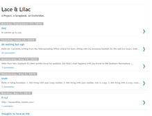 Tablet Screenshot of laceandlilac.blogspot.com