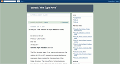 Desktop Screenshot of dstrack.blogspot.com