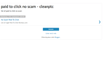 Tablet Screenshot of cleanptc.blogspot.com