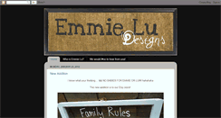 Desktop Screenshot of emmielu.blogspot.com