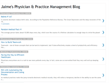 Tablet Screenshot of physicianmgmt.blogspot.com