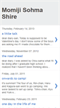 Mobile Screenshot of momijishire.blogspot.com