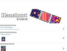 Tablet Screenshot of hazelnutstudio.blogspot.com