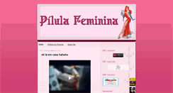 Desktop Screenshot of pilulafeminina.blogspot.com