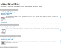 Tablet Screenshot of leonardoluiz.blogspot.com