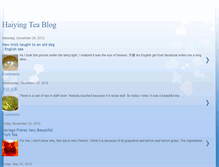 Tablet Screenshot of haiyingtea.blogspot.com