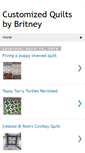 Mobile Screenshot of customizedquilts.blogspot.com