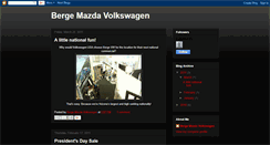 Desktop Screenshot of bergemazdavw.blogspot.com