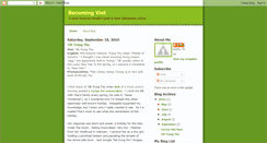 Desktop Screenshot of becomingviet.blogspot.com