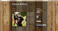 Desktop Screenshot of clamorbellicus.blogspot.com