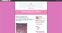 Desktop Screenshot of farsyahsg.blogspot.com