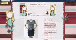 Desktop Screenshot of pamperedland.blogspot.com