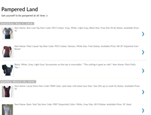Tablet Screenshot of pamperedland.blogspot.com