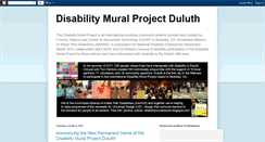 Desktop Screenshot of duluthdisabilitymural.blogspot.com