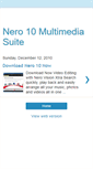 Mobile Screenshot of nero10download.blogspot.com