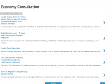 Tablet Screenshot of economyconsultation.blogspot.com