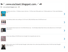 Tablet Screenshot of escloset.blogspot.com