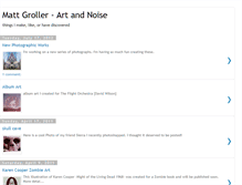 Tablet Screenshot of mattgroller.blogspot.com