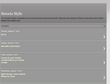 Tablet Screenshot of mystreetzstyle.blogspot.com