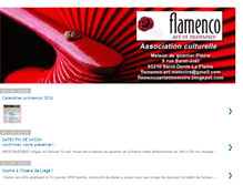 Tablet Screenshot of flamencoartetmemoire.blogspot.com