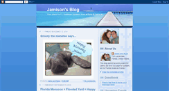 Desktop Screenshot of jamisonsblog-jamison.blogspot.com