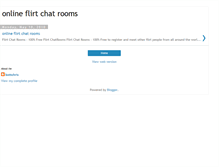 Tablet Screenshot of onlineflirtchatrooms88.blogspot.com