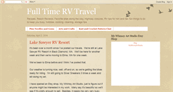 Desktop Screenshot of fulltimervtravel.blogspot.com