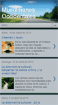 Mobile Screenshot of musulmanes-occidentales.blogspot.com