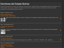 Tablet Screenshot of escritoresdelestadobolivar.blogspot.com