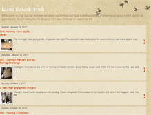 Tablet Screenshot of ideasbakedfresh.blogspot.com