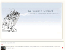 Tablet Screenshot of estacionbrohl.blogspot.com