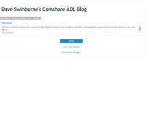 Tablet Screenshot of dave-swinburnes-comshare-adl-blog.blogspot.com
