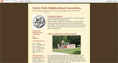 Desktop Screenshot of cherrypark.blogspot.com