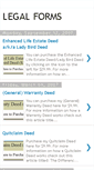 Mobile Screenshot of buylegalforms.blogspot.com