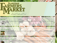 Tablet Screenshot of gladstonemofarmersmarket.blogspot.com