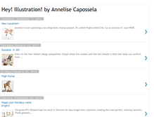 Tablet Screenshot of anneliseillustration.blogspot.com