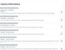 Tablet Screenshot of musicaelectronicablog.blogspot.com