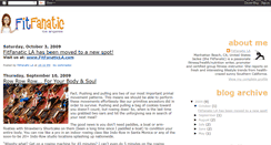 Desktop Screenshot of fitfanaticla.blogspot.com