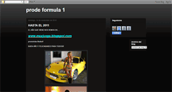 Desktop Screenshot of f1prode.blogspot.com