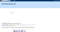 Desktop Screenshot of best-blog-resources.blogspot.com