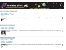 Tablet Screenshot of combine-effort.blogspot.com