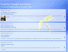 Tablet Screenshot of food4thoughtandaction.blogspot.com