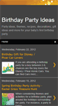 Mobile Screenshot of firstbirthdayideas.blogspot.com