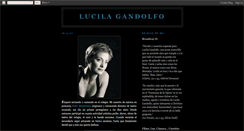 Desktop Screenshot of lucilagandolfo.blogspot.com