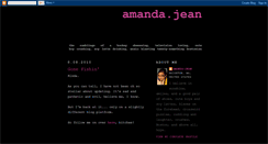 Desktop Screenshot of betterthanmanda.blogspot.com