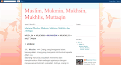 Desktop Screenshot of muslim-mukmin-mukhsin-mukhlis-mut.blogspot.com