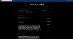 Desktop Screenshot of latinhotgirls.blogspot.com