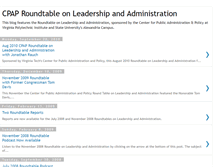 Tablet Screenshot of cpapleadershipandadministration.blogspot.com