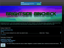 Tablet Screenshot of brightsidebincheck.blogspot.com